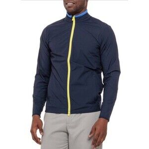 Greyson Trailwolf Jacket Mens XL Maltese Blue Full Zip Golf Water Resistant $180